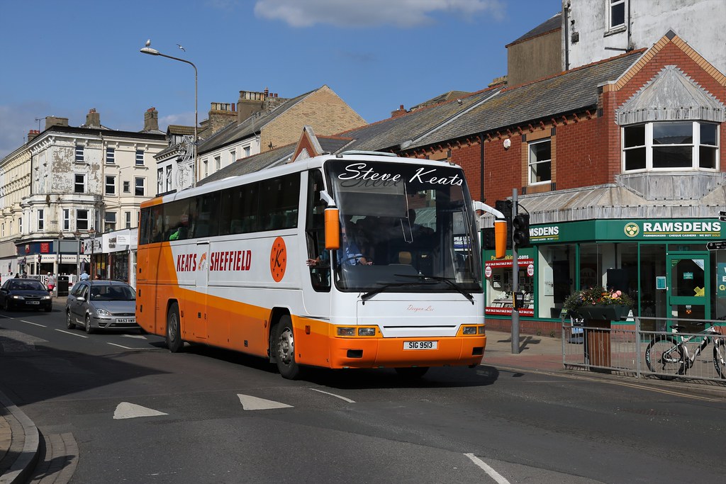 Keats Travel of Sheffield SIG9513 at Bridlington driffbus Flickr