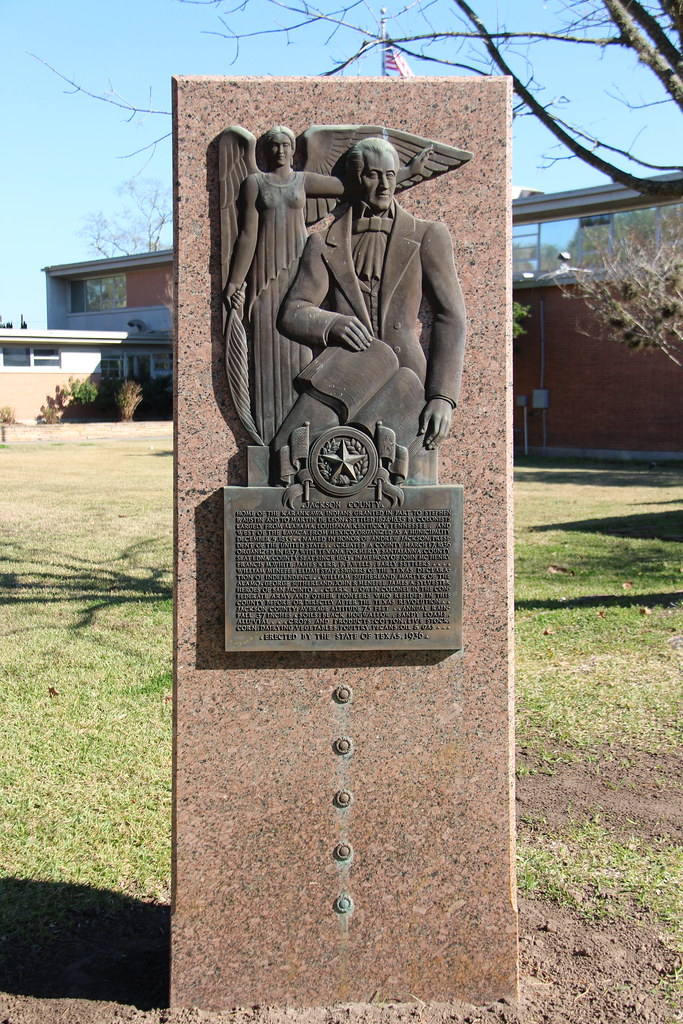 Jackson County Monument (Edna, Texas) 1937 Texas Centennia… Flickr