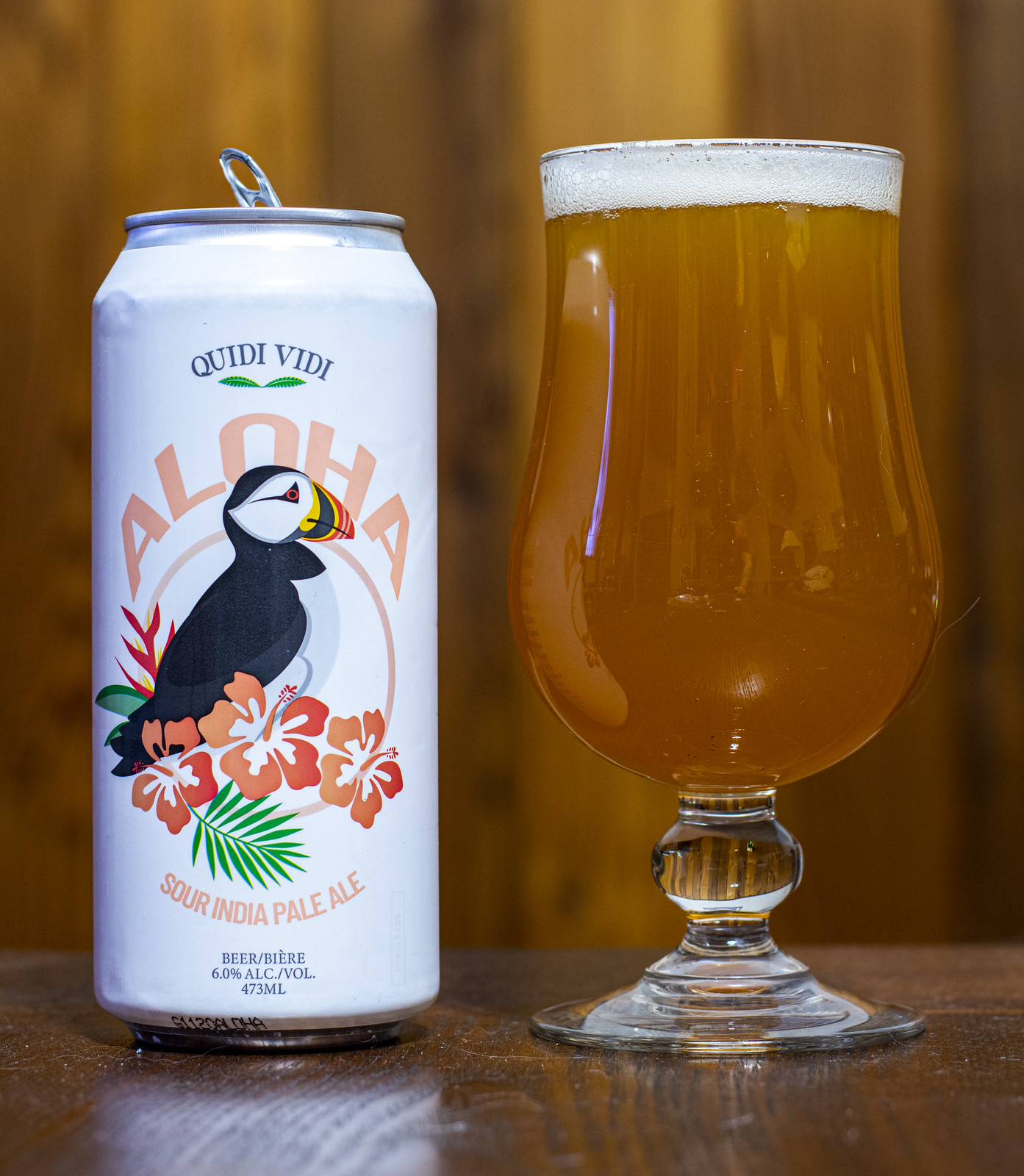 Review Quidi Vidi Aloha Sour India Pale Ale BeerCrank.ca