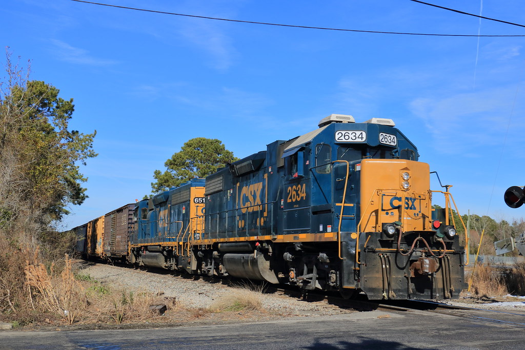 IMG_8680 Hanahan SC 182018 CSX 2638 SB on the Andrews Su… Flickr