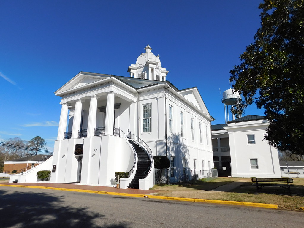 Lowndes County Courthouse Hayneville, Alabama Erected in 1… Flickr