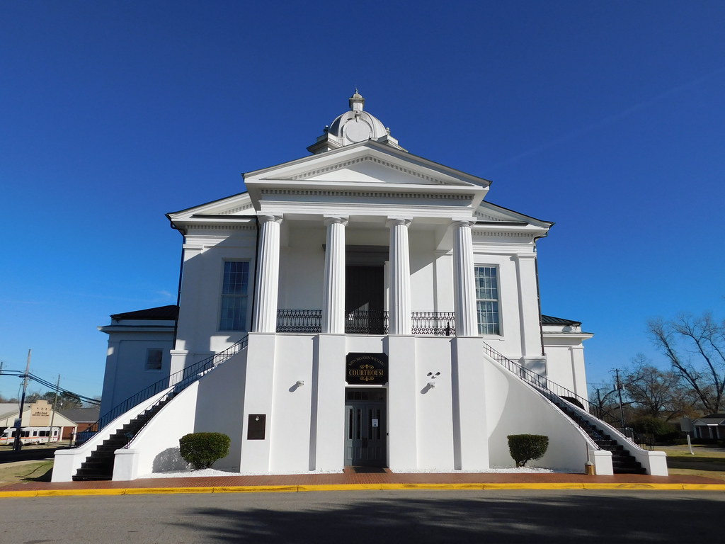 Lowndes County Courthouse Hayneville, Alabama Erected in 1… Flickr