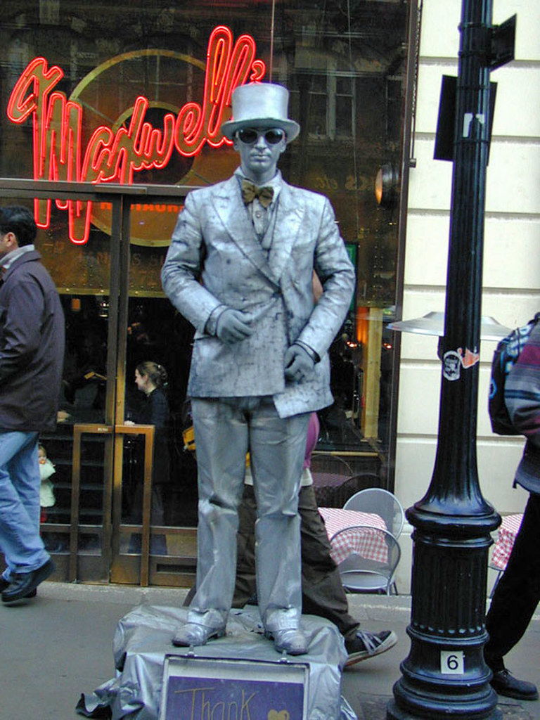 Human Statue in Covent Garden, London Linda 2409 Flickr