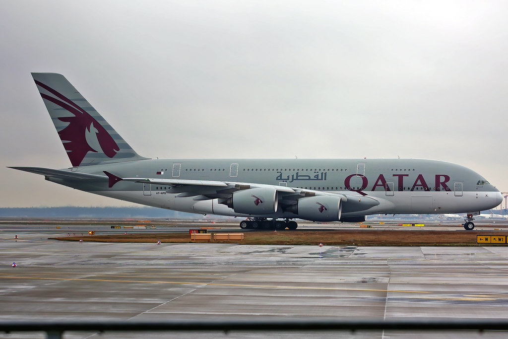 Qatar Airways Airbus A380800 at FRA (A7APD) a photo on Flickriver