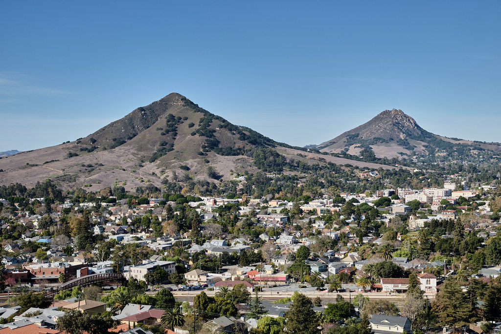 New Year's Day view of the City of San Luis Obispo Flickr