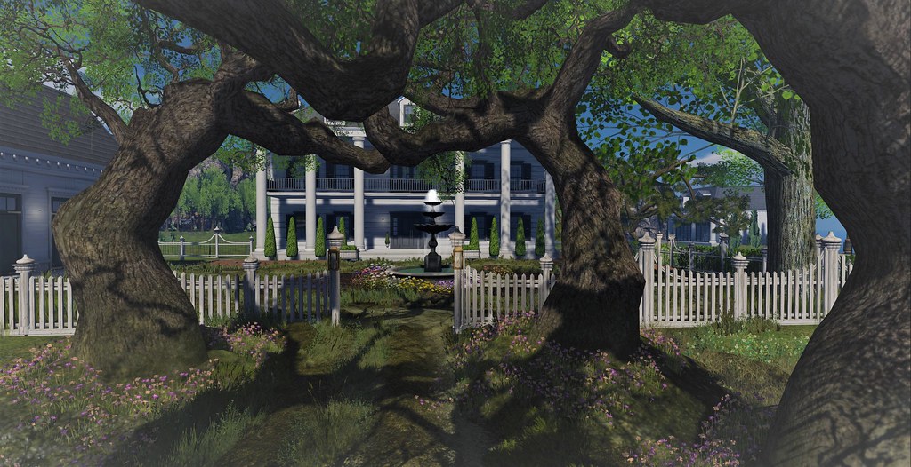 Walnut Grove Plantation Quarter sim design for client Ant… Flickr