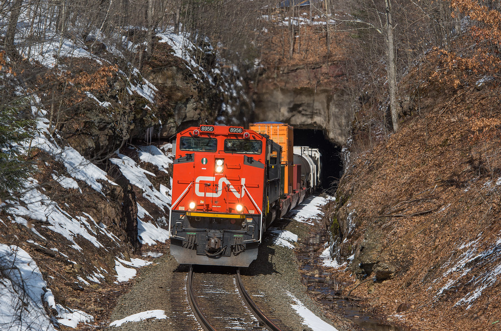 NS 36T White Haven Tunnel NS trackage rights train 36T tra… Flickr