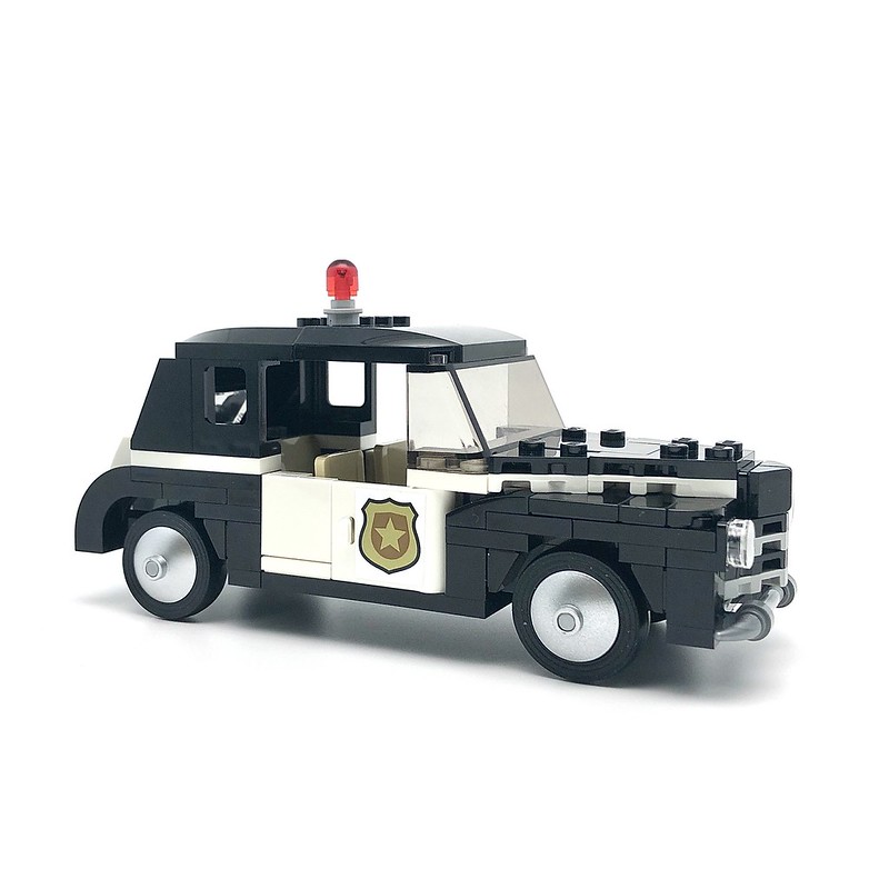 [MOC] Vintage Police Car LEGO Town Eurobricks Forums