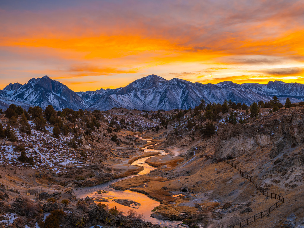 Hot Creek Geologic Site Mammoth Lakes Inyo National Forest Mono County