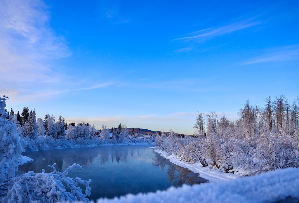 Chena River / Ester dome Fairbanks Alaska Aksheldon Flickr