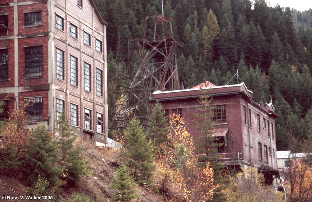 Hecla Mine, Burke, Idaho Back to my project to post my old… Flickr