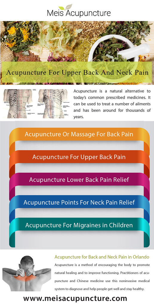 Acupuncture or Massage for Back Pain Are you in need of an… Flickr