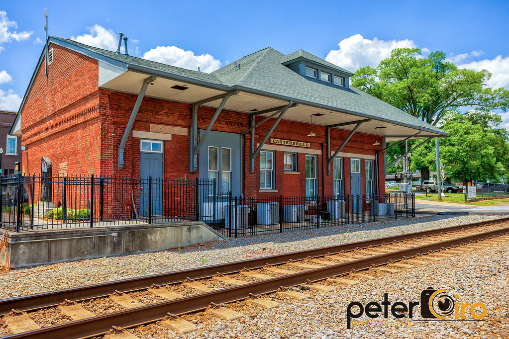 Historic Train Depot in Cartersville, Built in 18… Flickr