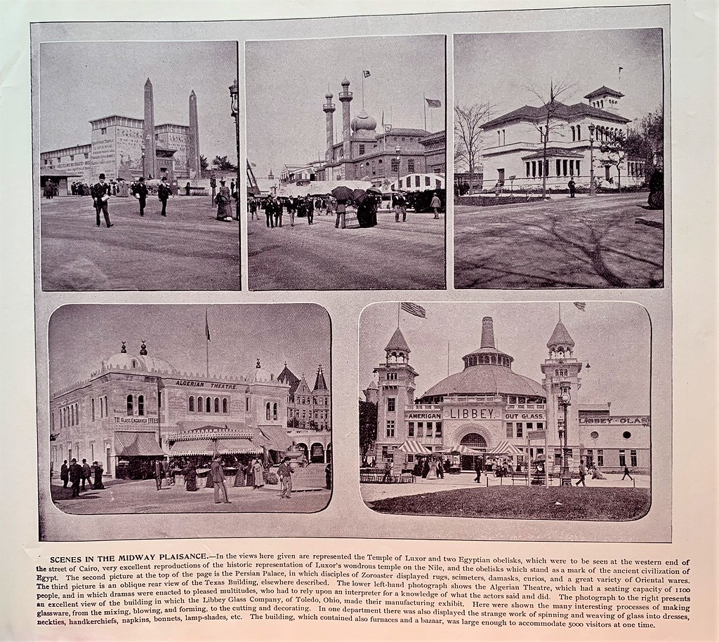 Scenes in the Midway Plaisance Chicago World's Fair 1893… Flickr