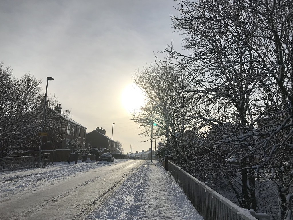 Ossett in the snow A cold, sunny morning walk. Rail and Landscapes Flickr
