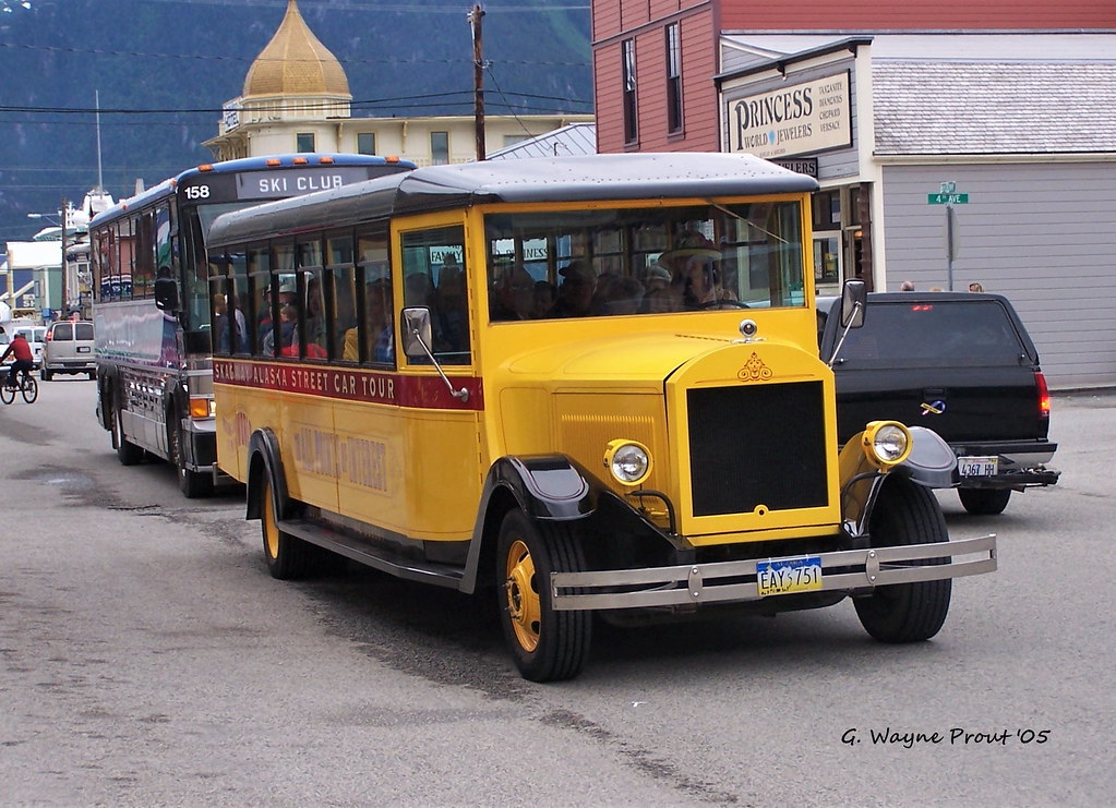 1927 Mack Sightseeing Bus Skagway Alaska Street Car Tour Flickr