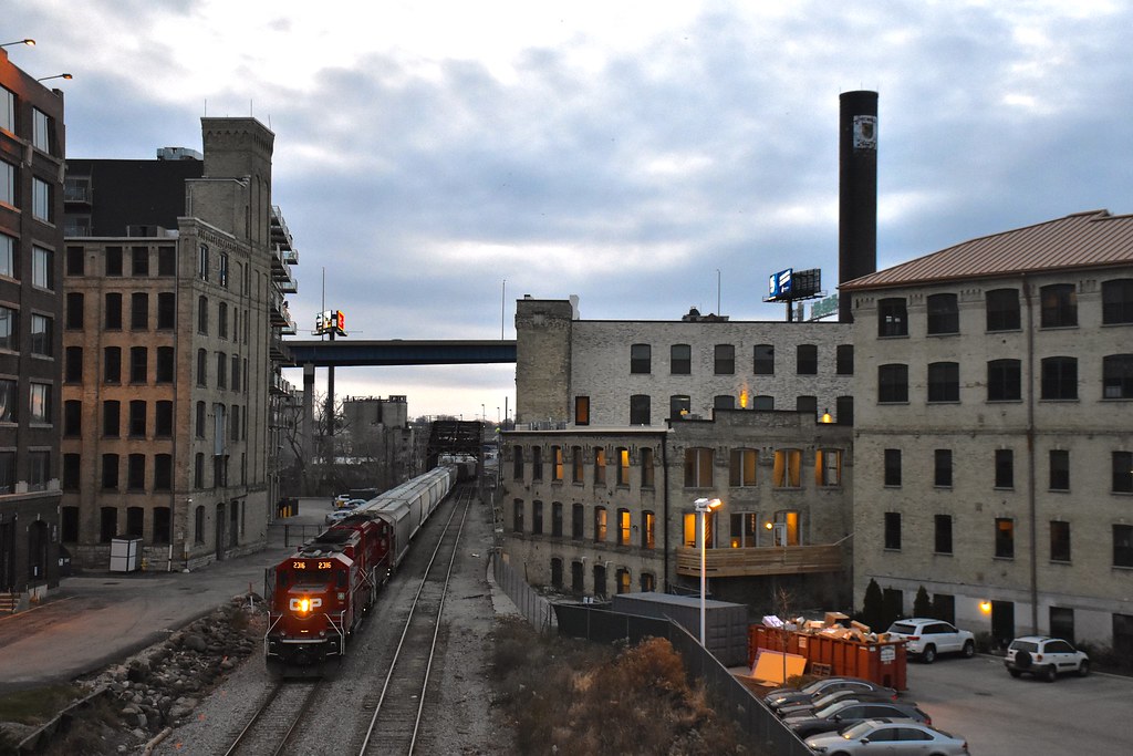 ECOs and Yard Jobs GM22 works the east end of Muskego Yard… Ryan