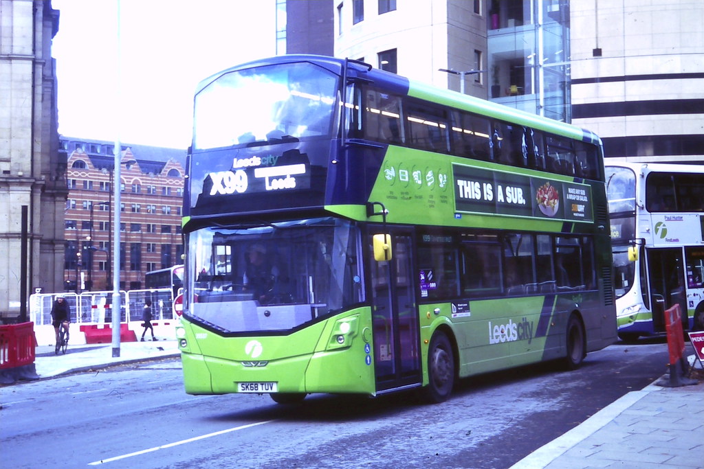 First West Yorkshire 35537 on Route X99 Service Number X99… Flickr