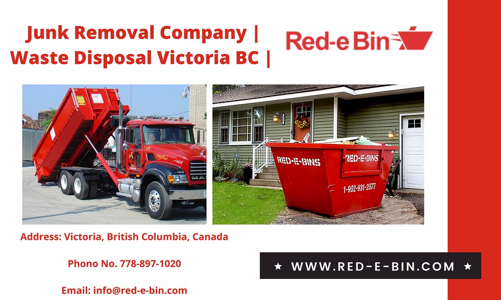 Junk Removal Company Waste Disposal Victoria BC Red E… Flickr
