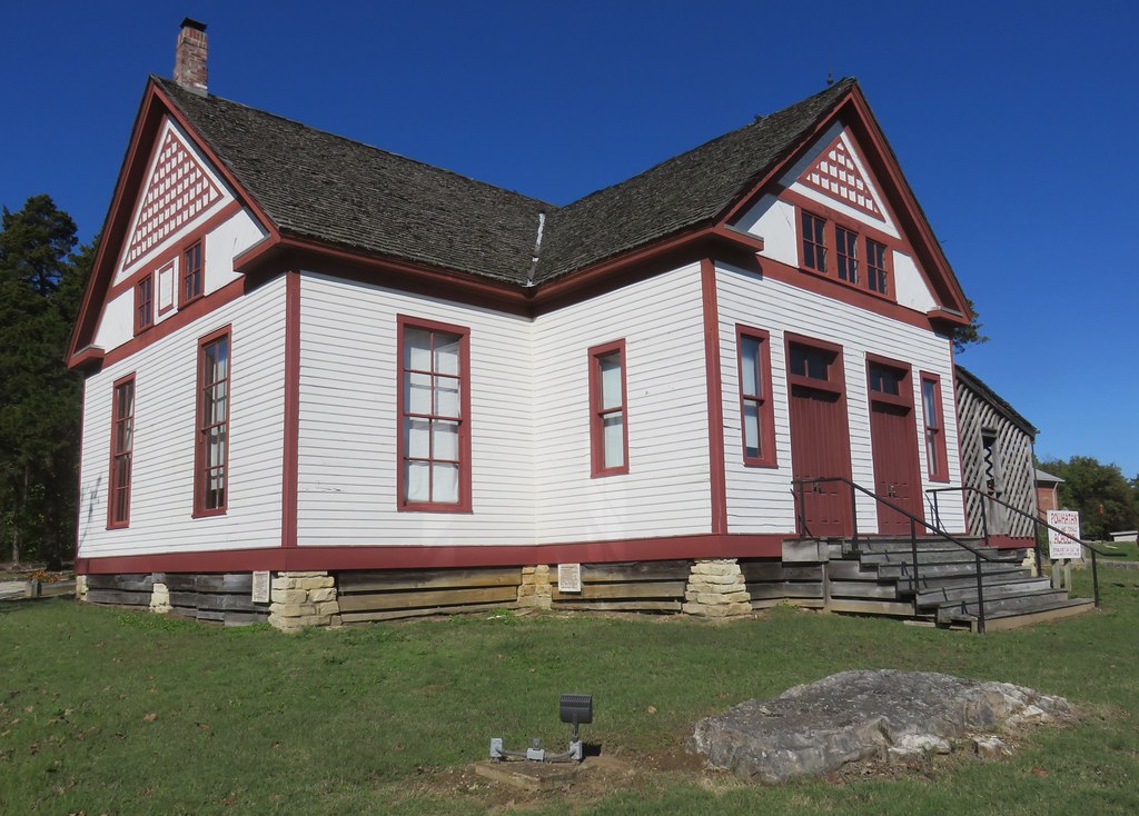 Old Powhatan School (Powhatan, Arkansas) Built ca 1888, re… Flickr