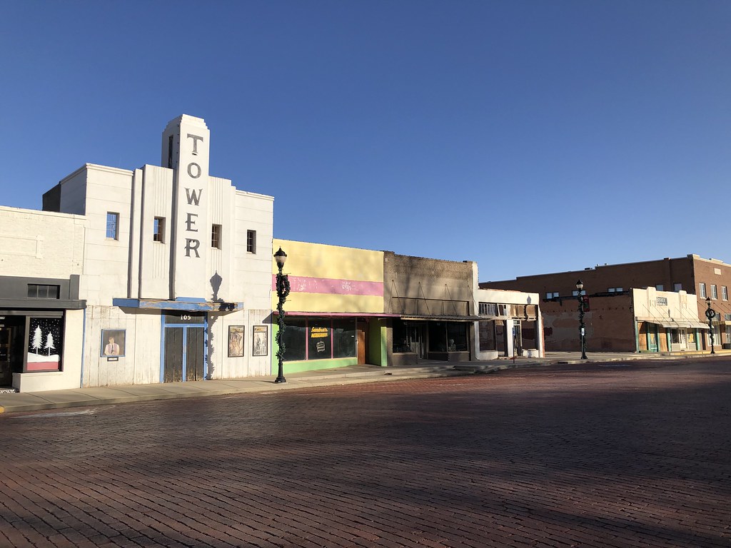 Courthouse Square, Lamesa, Texas Stuart Johnson Flickr