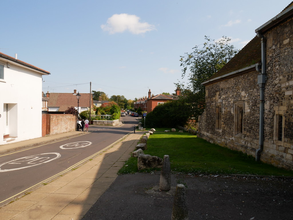 Winchester Hyde Abbey gatehouse Looking towards the site… Flickr
