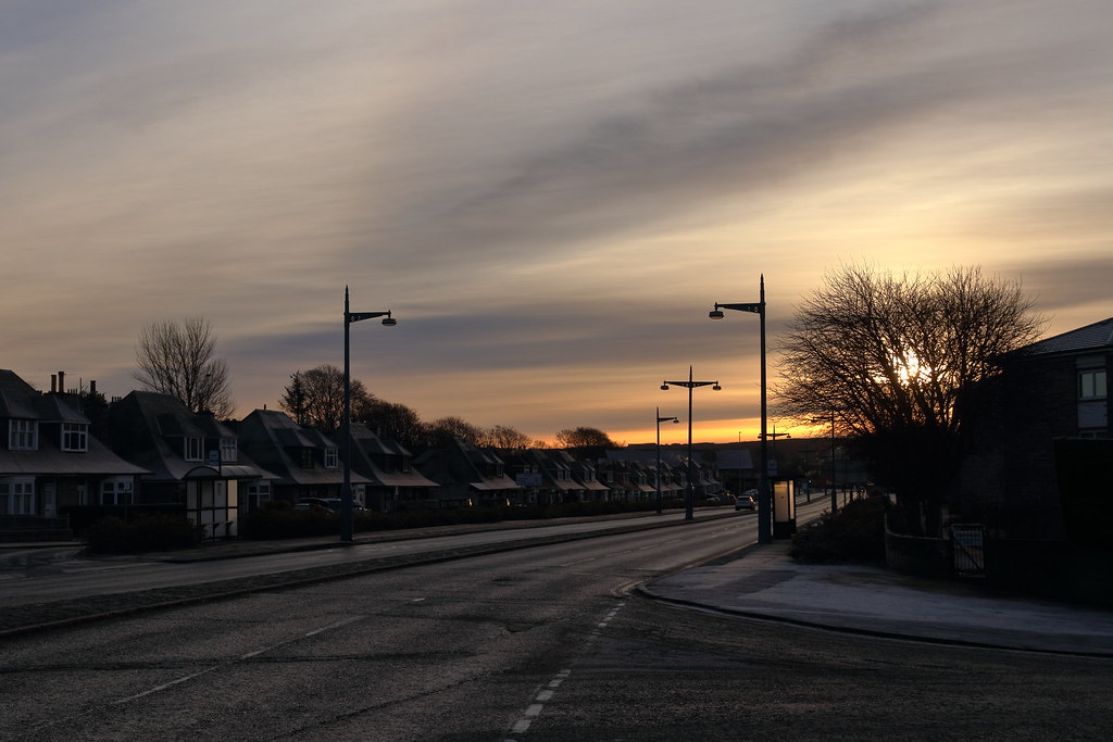 Sunrise,Great Southern Road,Aberdeen_jan 21_1232 Alan Longmuir. Flickr