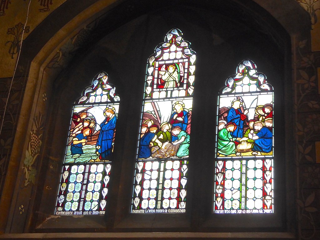 Bournemouth St Peter's Church Stained Glass Jesus on t… Flickr