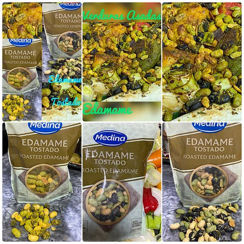 Edamame tostado Verduras asadas con un aporte de sabor eda… Flickr