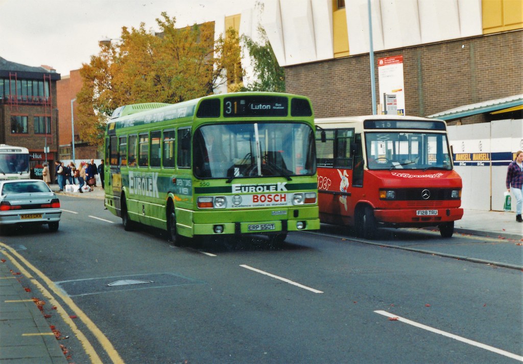 Luton and District ERP550T Seen here in Church Street, Lut… Flickr