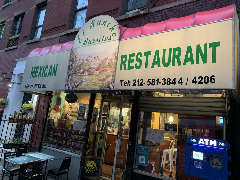 El Rancho Burritos Vegetarian Jalisco Cactus Burrito NYC USA
