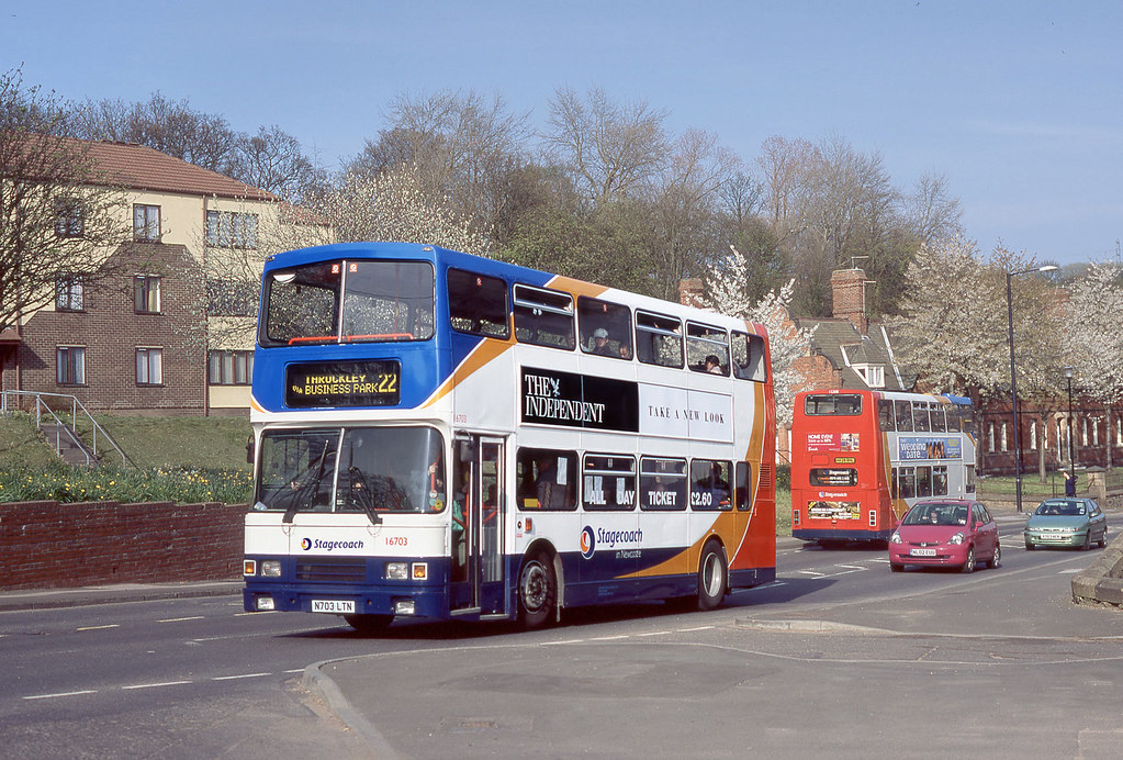 Buses in Newburn Stagecoach in Newcastle double deckers wo… Flickr