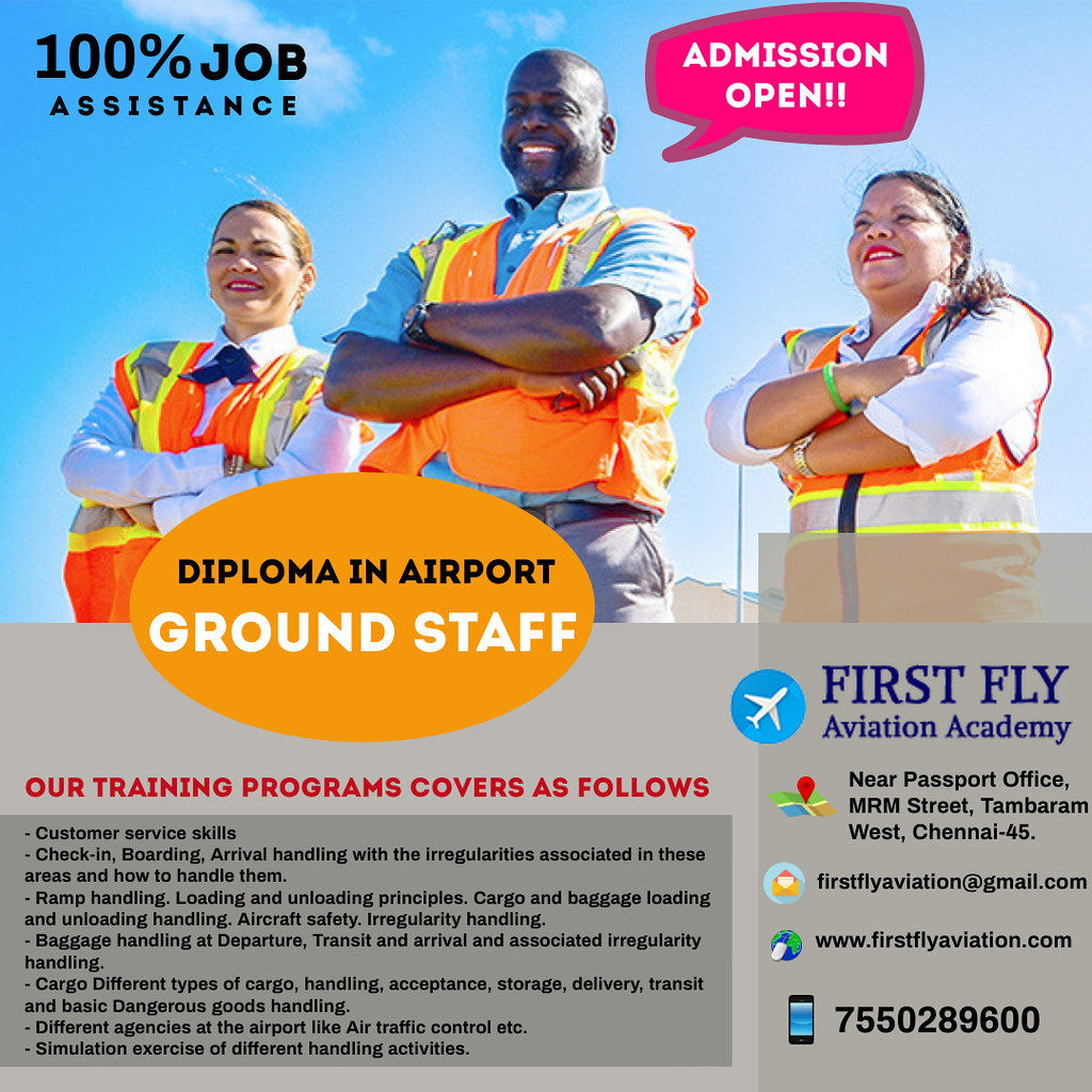 Best Ground staff Academy in Chennai Airport Ground staff … Flickr