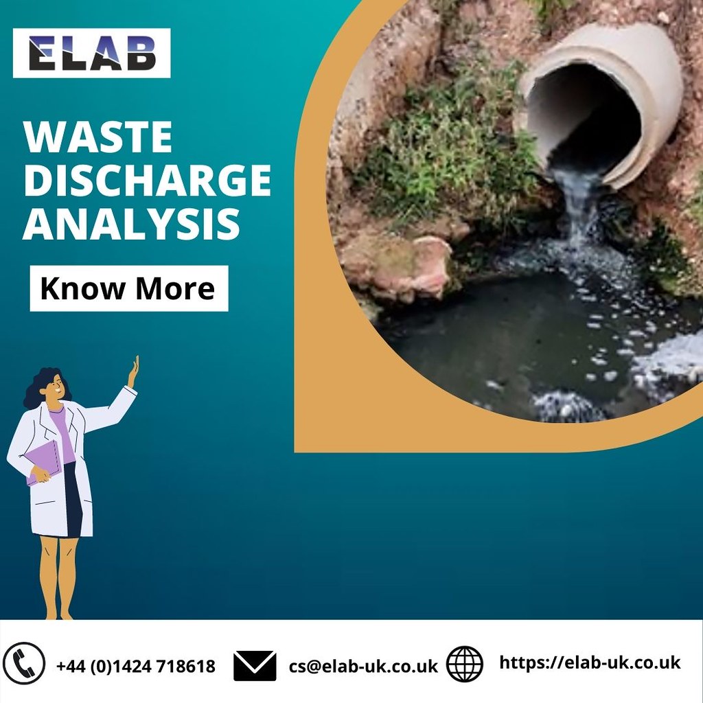 Waste Discharge Analysis Trade Effluent ELAB Environment… Flickr