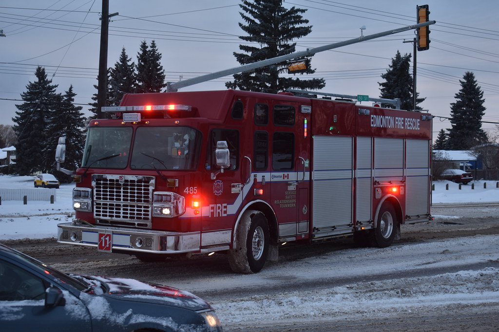 Edmonton Fire Rescue Services Pump 11 Western Canada Emergency Photography Flickr