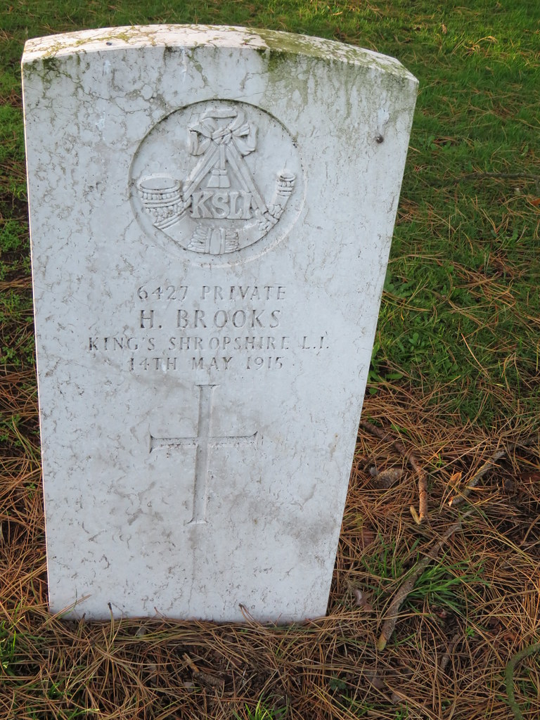 Stourbridge Cemetery Private H.Brooks, King's Shropshire … Flickr