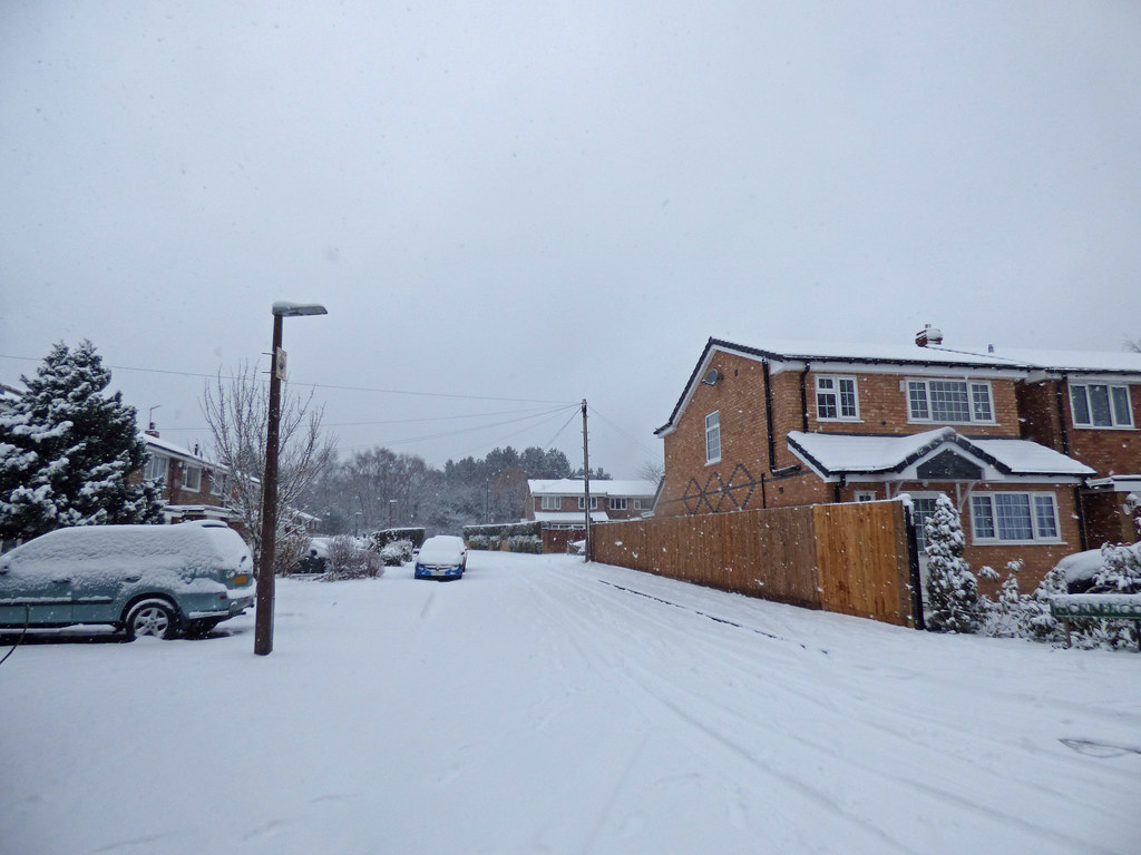 Langley Hall Road in the snow Hornbrook Grove a photo on Flickriver