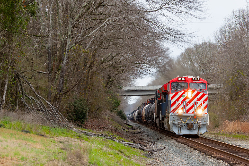 CN 3115 / Bogue Chitto, MS A42023. Like an arrow, 3115 bl… Flickr