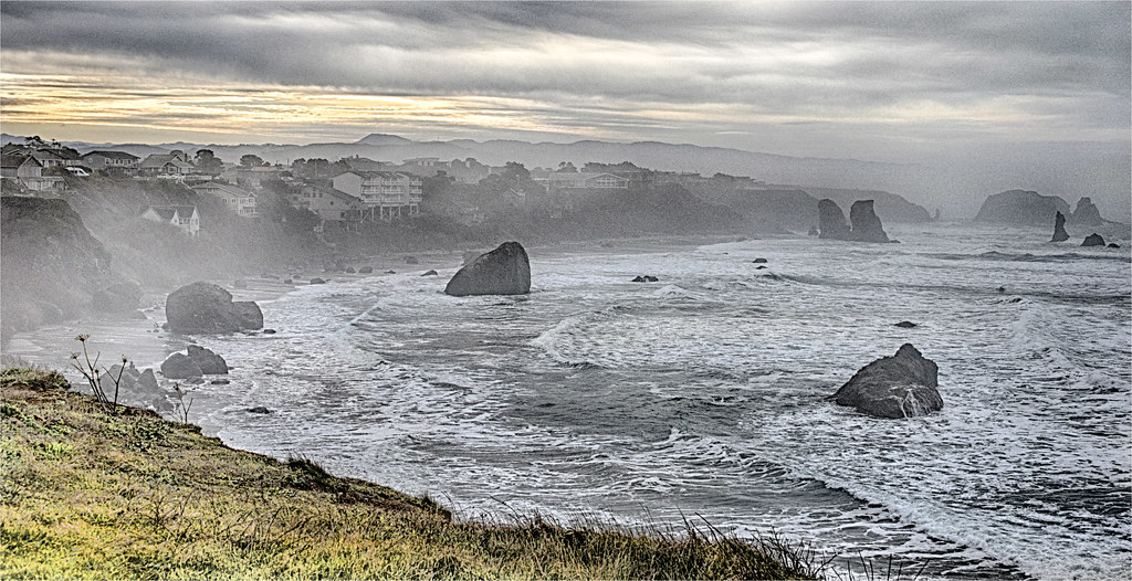 Bandon, Oregon / Winter Morning On A King Tide Day January… Flickr