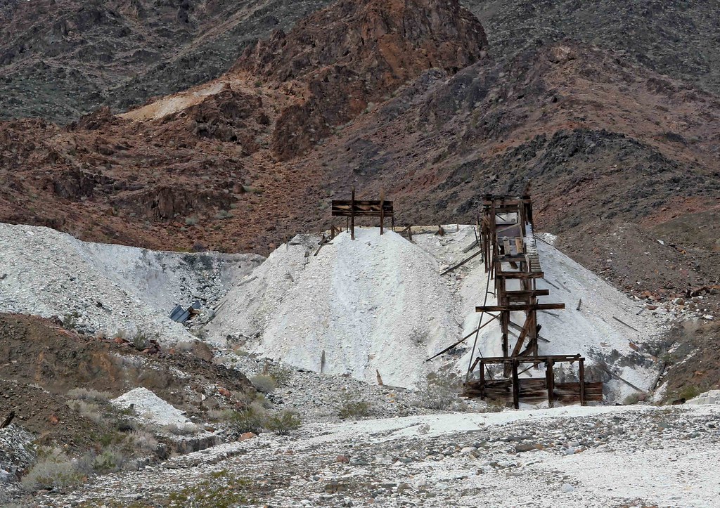 Talc Mine at Ibex Spring / Death Valley National Park Flickr