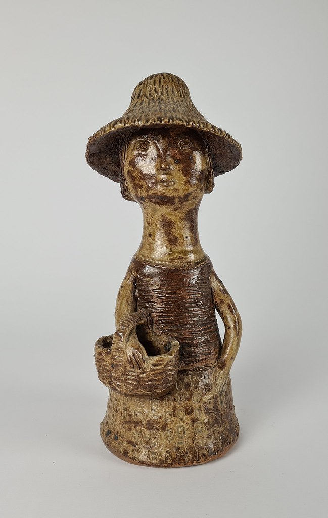 Jean Lerat Stoneware Figure Description stoneware pottery… Flickr