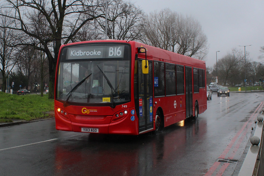 749 Go Ahead London on the route B16 to Kidbrooke London_buses_126