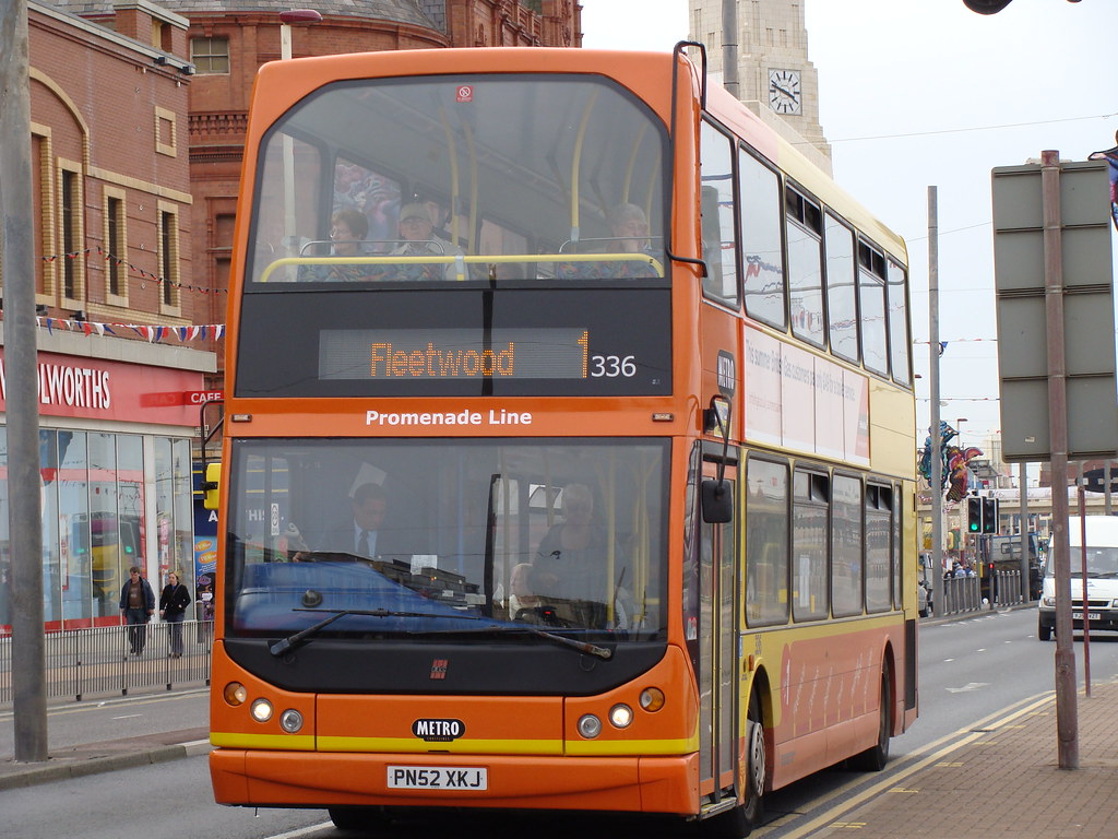 Blackpool Transport 336 PN52XKJ Seen in Blackpool 9th July… Flickr
