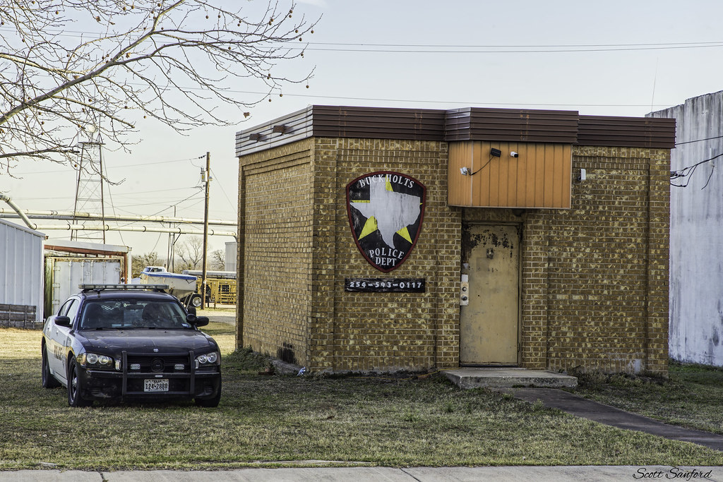 Buckholts PD Not the most historic building, but it does g… Flickr