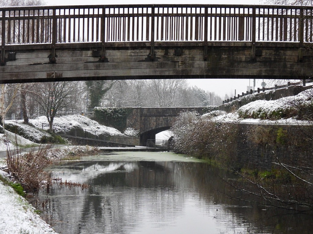 Bridges, MonmouthshireBrecon Canal, Retail Park, Cwmbran … Flickr
