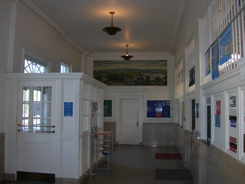 Winnsboro SC Post Office Mural & Lobby a photo on Flickriver