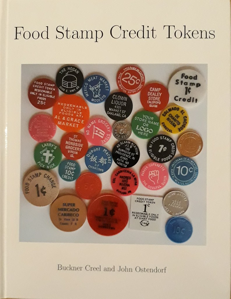 Food Stamp Credit Tokens book cover Numismatic Bibliomania Society