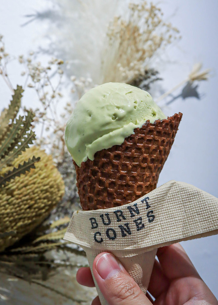 Burnt Cones Unique Gelato, Fluffy Waffles & Good Coffee All Day Miss Tam Chiak