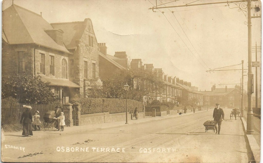 Church Road, Gosforth, Newcastle upon Tyne c. 1910. Flickr