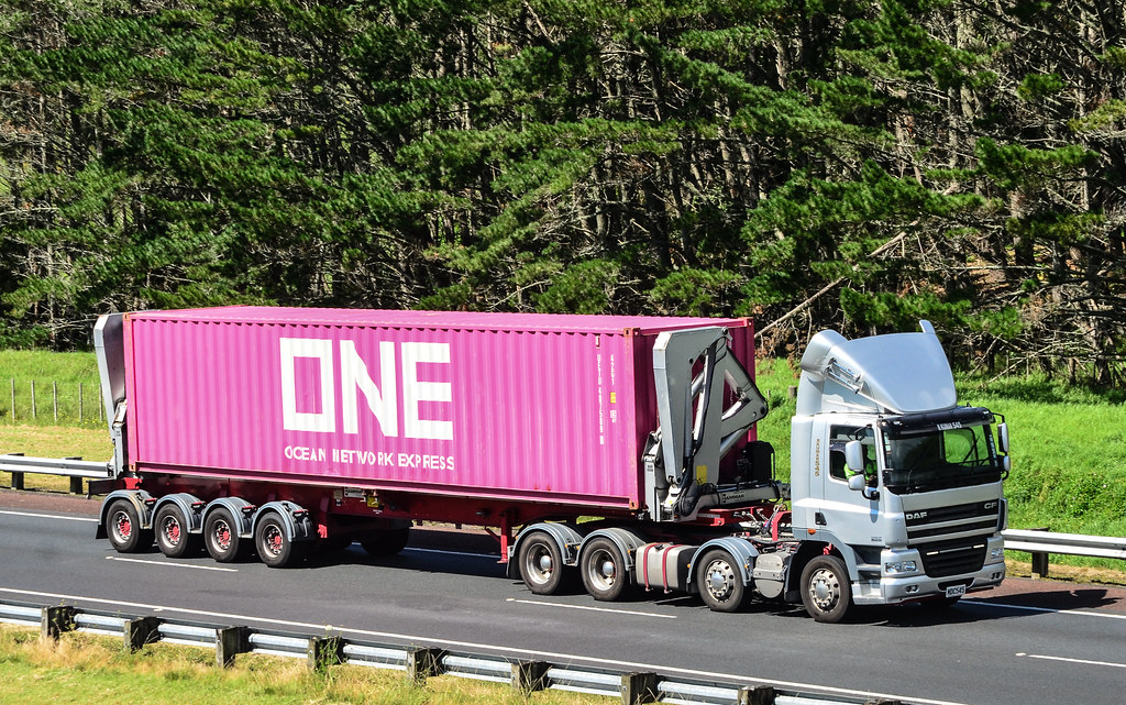 DAF CF, R. Kumar Northern Motorway, Dairy Flat, Auckland, … Flickr